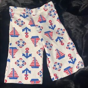 Vintage Carter’s Nautical Themed Baby Pants Sz 12M Bell Bottoms